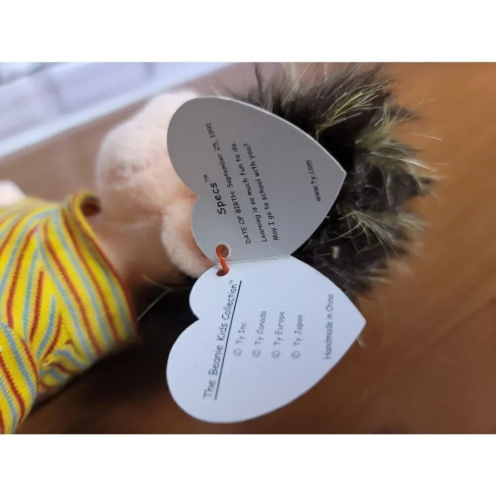 TY Beanie Kids Collection SPECS Plush Doll 10